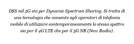 Cos’è il DSS nel 5G?