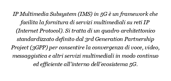 Cos'è il sottosistema multimediale IP nel 5G?