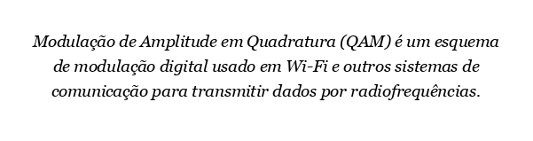 O que é 256 QAM em WiFi?