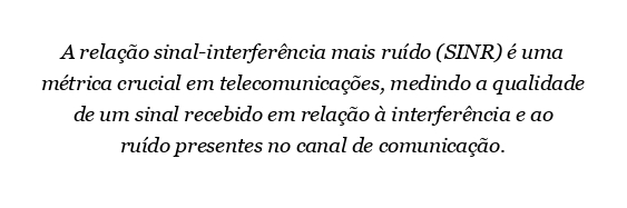 O que é um bom SINR?