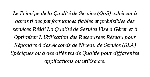 Quel est le principe de la QoS ?