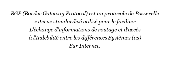 Qu’est-ce que BGP et pourquoi est-il utilisé ?