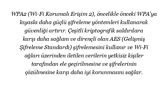 WPA2 güvenliği nasıl artırır?