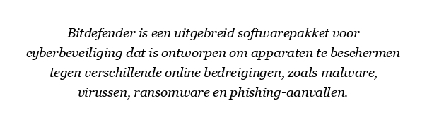 Wat is Bitdefender en hoe werkt het?