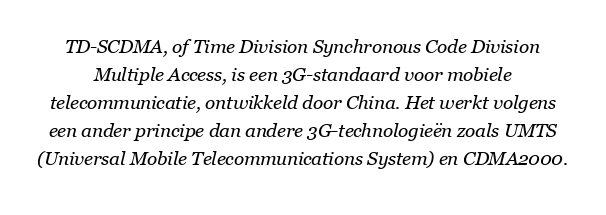 Wat is een TD-SCDMA-netwerk?