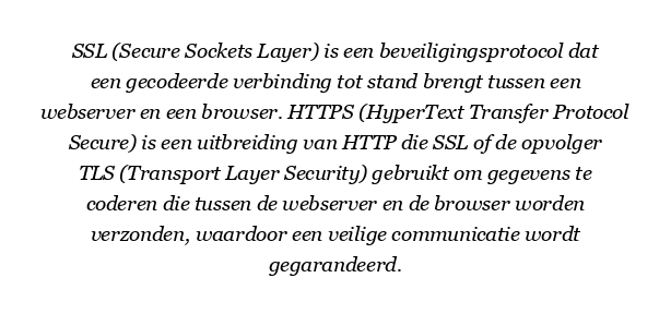 Wat is het verschil tussen SSL en HTTPS?