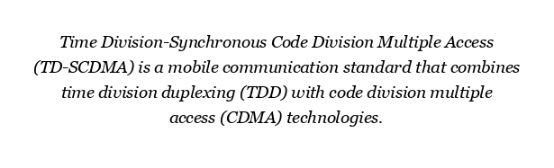 What is TD-SCDMA network mode?