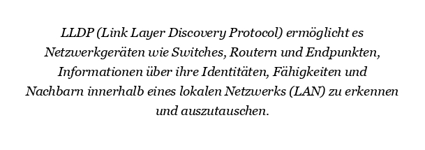 Wie funktioniert das LLDP-Protokoll?